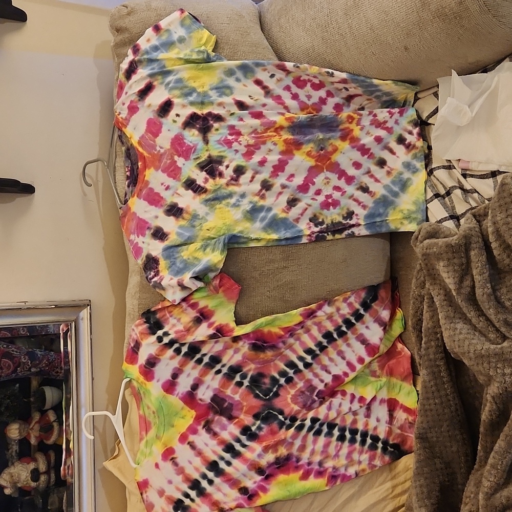Tie-dye T-shirts